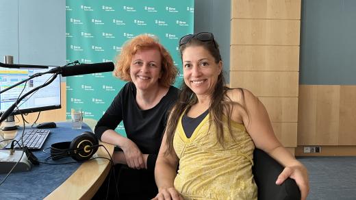 Alžběta Blašková a Lenka Němcová (vlevo)