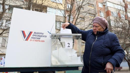 Hlasování v ruských prezidentských volbách v Doněcké lidové republice