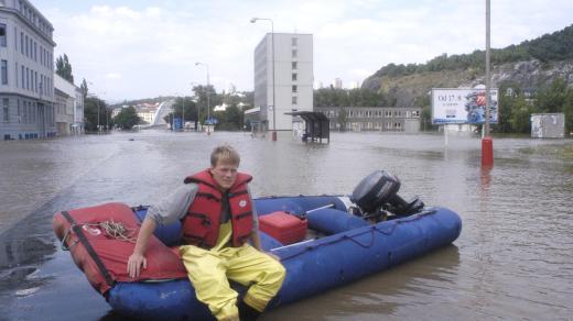 Povodeň 2002: Ústí nad Labem 16. srpna 2002