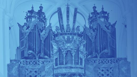 Varhany klášterního kostela v Želivi