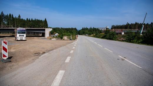 Stavba dálnice D3 v úseku Dolní Třebonín – Kaplice na Českokrumlovsku