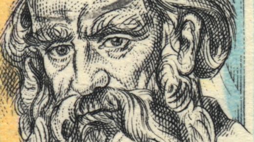 Josef Hlávka na poštovní známce z roku 1981