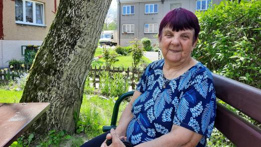 Paní Jarmila Hlawiczková z Havířova-Prostřední Suché