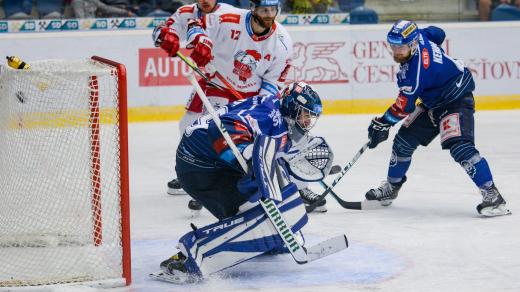 Hokejisté Olomouce proti Kladnu