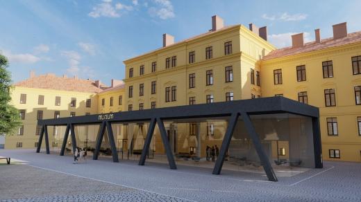 Vizualizace Vrbenského kasáren v Hradci Králové
