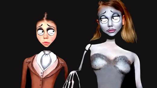 Kateřina Kloučková dokáže barvami na obličej vytvořit neuvěřitelné iluze