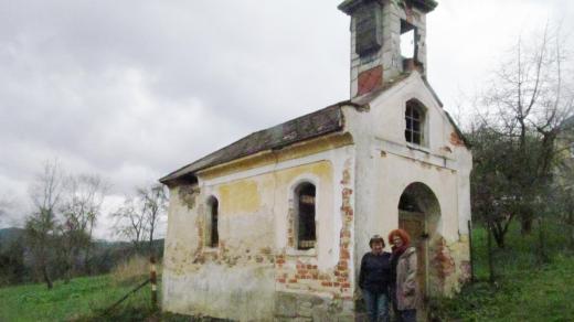 Kaplička v lokalitě Brantlův dvůr, kterou chce zachránít spolek Vimpersko