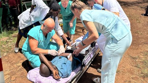 Transport pacienta s kardiogenním šokem