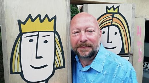 Václav Klemens, umělecký šéf Divadla loutek Ostrava