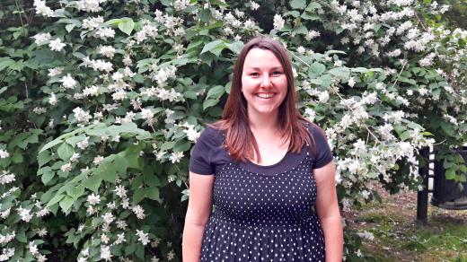 Galerijní lektorka Nela Vejrostová