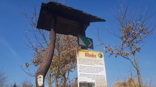 Kleštěr, Polná, součást někdejší obchodní stezky