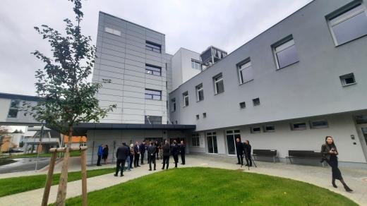 Uherskohradišťská nemocnice, plicní pavilon, otevření po rekonstrukci 2022