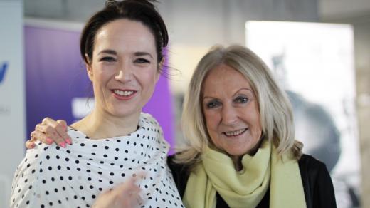 Eva Jiřičná a Tereza Kostková