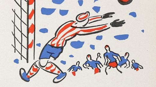 Ilustrace od Josefa Čapka z knihy Klapzubova jedenáctka, nakl. SNDK, CC0