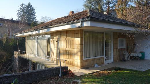 Vila Cuvaj (1936) v Zahřebu, architekt Stjepan Planić