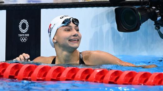 Plavkyně Barbora Seemanová