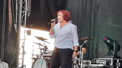 Petra Janů na festivalu Benátská! v Liberci