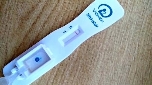 Negativní antigenní test na koronavirus