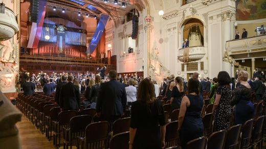 Zahajovací koncert Pražského jara 12.5.2021, Collegium 1704 řídil Václav Luks