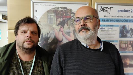 Petr Minařík (vlevo) a Vladimír Morávek