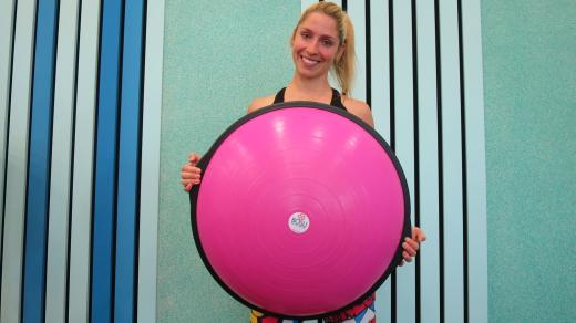 Lucie Hašková Mansfeldová a bosu