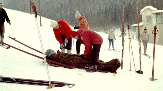 Záchranná akce horské služby, Špindlerův Mlýn, 1963