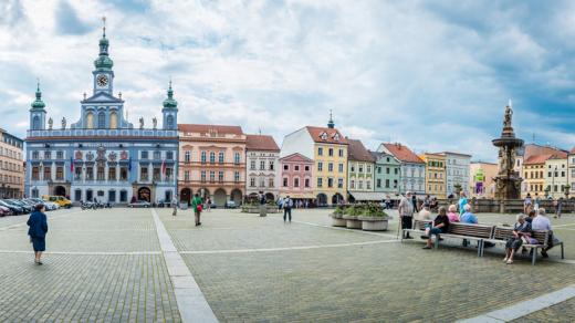 České Budějovice, náměstí Přemysla Otakara II.