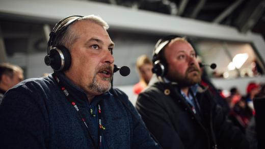 Petr Kadeřábek a František Kuna v akci