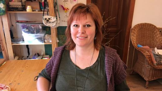 Veronika Matlochová, majitelka výtvarné dílny Lipka ve Vlkoši