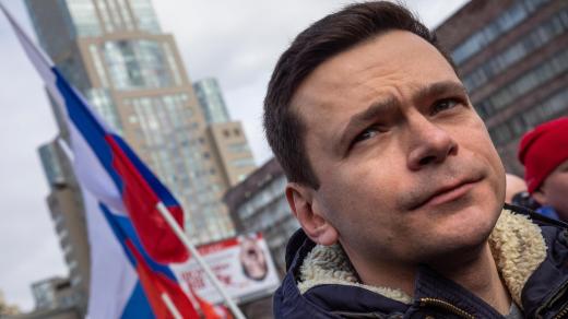 Ruský opoziční politik Ilja Jašin