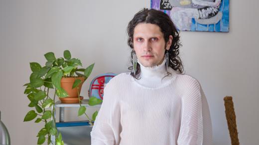 Bystrik Klčo umělec fotograf a student Ateliéru volného umění UMPRUM
