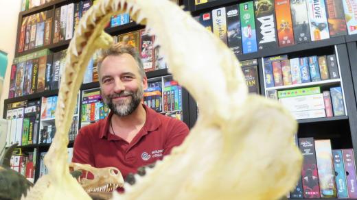 Paleontolog a geolog Štěpán Rak mladší byl hostem Lady Klokočníkové v rozhlasové kavárně
