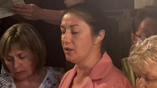 Operní pěvkyně Světlana Gordějevová našla uplatnění ve sboru kostela v Dobrušce