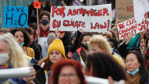 Demonstrace za boj proti klimatickým změnám
