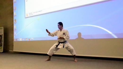 Karatista a léčitel Ladislav Kříž