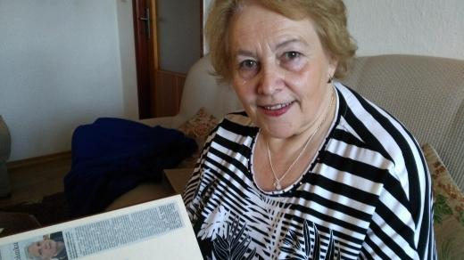 Věra Novotná, kronikářka obce Dírná na Táborsku