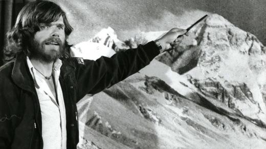 Reinhold Messner v roce 1980 po návratu z Himálaje