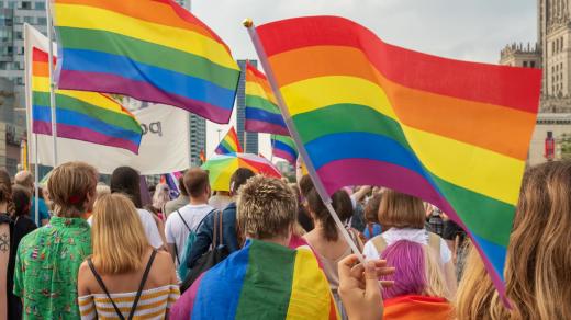 Průvod na podporu LGBT komunity