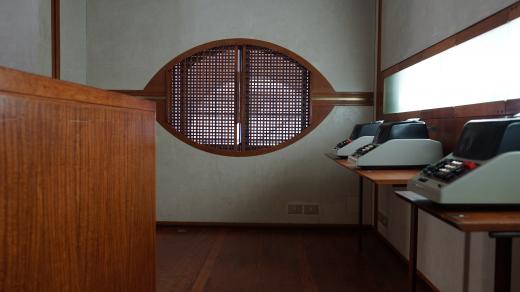 Obchod Olivetti v Benátkách, architekt Carlo Scarpa