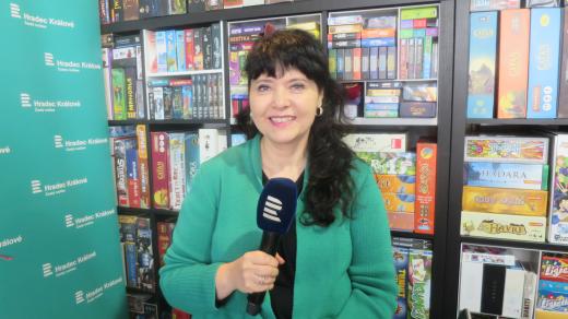Pavla Gomba hostem Lady Klokočníkové v rozhlasové kavárně