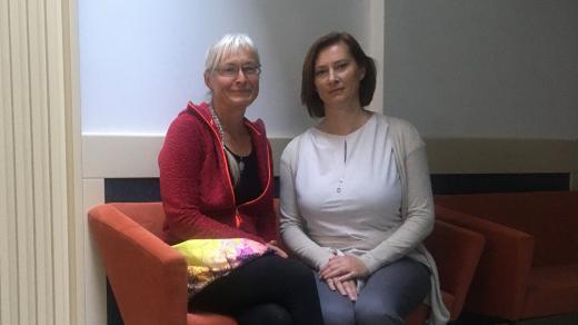 Žaneta Klečková a Gabriela Stašová