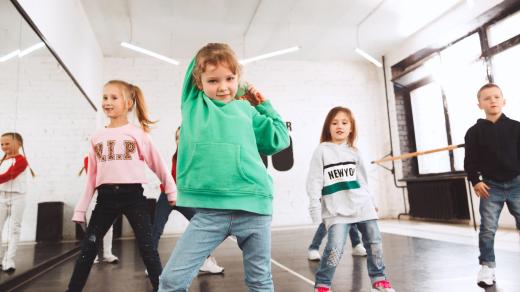 Děti v taneční škole (ilustrační foto)