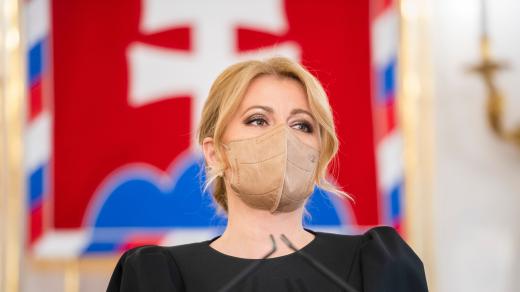 Slovenská prezidentka Zuzana Čaputová