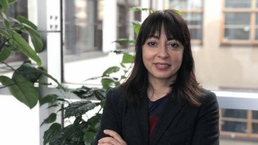 Íránská novinářka Golnaz Esfandiari, která působí v Rádiu Svobodná Evropa