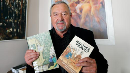 Spisovatel a historik František Šmahel (2015)