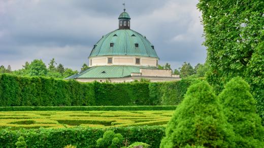 Květná zahrada, Kroměříž, rotunda