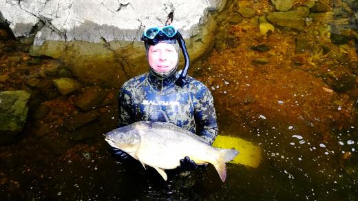Spearfishing je speciální a velmi náročná potápěčská disciplína sportovního lovu ryb na jeden nádech