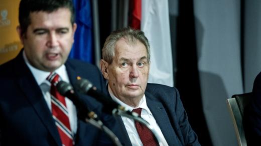Miloš Zeman, Jan Hamáček