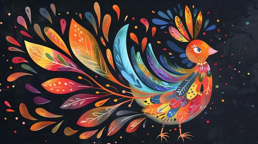 Jak pomůže malý barevný ptáček smutné princezně?