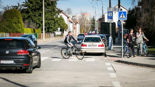 Branišovská ulice v Českých Budějovicích
